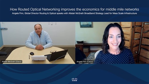 How Routed Optical Networking improves the economics for middle mile networks - Cisco Video Portal