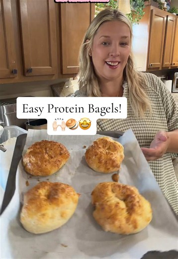Air Fryer Protein Bagels — 5-Ingredient High-Protein Recipe