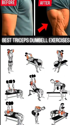 The Best Dumbbell Tricep Exercise You're NOT Doing 😱💪