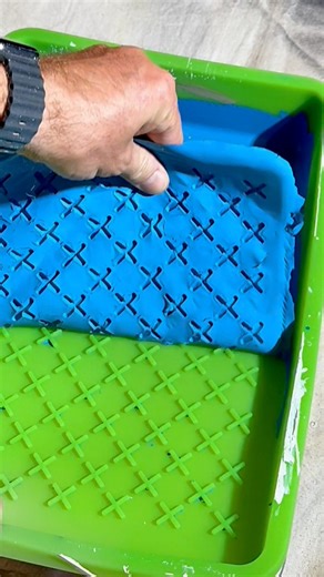 This is the best paint tray I’ve ever used! https://repaintstudios.com/collections/shop/products/repaint-tray?sca_ref=7942299.KXhOMG6E2d&utm_source=instagram&utm_medium=socialmedia&utm_campaign=affiliate&utm_term=Buy-now #painting #painter #paint #foryou #fyp | Roll with it