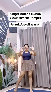 1.2M views · 10K reactions | Pemula dan ob3sitas 4man gerakan simple mudah di ikuti #simpleexercise #aerobic #senamaerobik #aeropemula #olahraga #cardio #workout #workoutmotivation #motivation #fitgirl #fitmom #tipskebugaran #hiburanolahraga #pemula #penggemar #sehat #health #reelsviralシ #reelsvideoシ#reelsolahraga #reelspopuler #fyp | Deyfie Kalesaran | Facebook