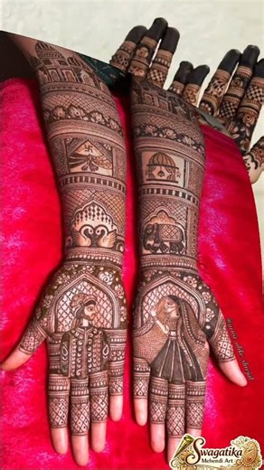 bridal mehndi ♥️👍💕#simplemehendi #mehndi #mehendiart #henna