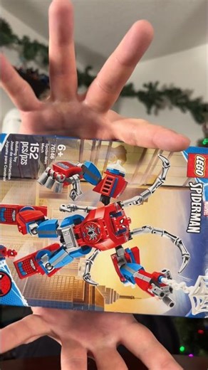 Building the RETIRED LEGO Spider-Man Mech… This Set Is CRAZY! 😳🔥 #Shorts #lego #spiderman