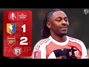Eze Thunderbolt WINS IT! Mansfield Town 1-2 Arsenal FA Cup Highlights