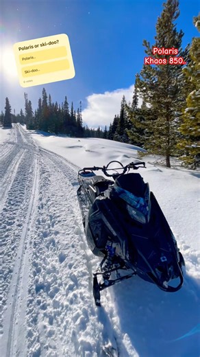 Just a Casual Ride… Until It Wasn’t (Khaos 850 Chaos. #life #motivation #snow #winter #2stroke #yt