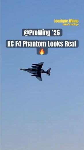 Giant F4 Phantom Jet at ProWing 2026 #RCJet #F4Phantom #ProWing2026 #aviation