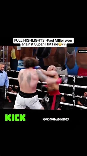 Paul miller win against Supah Hot Fire