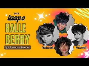 Halle Berry Hair Cut Tutorial
