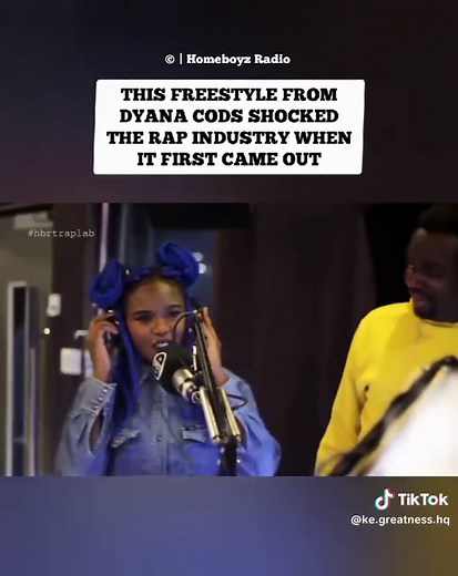 No one was expecting that from her ‎ ‎#kegreatnesshq #dyanacods #homeboyzradio
