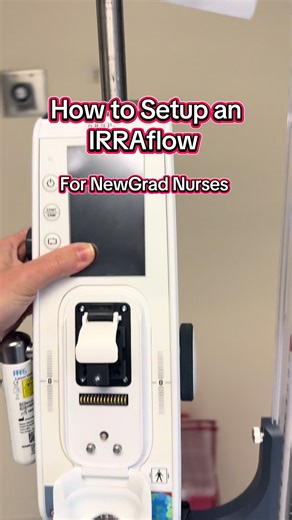 This is a HIGH risk Neurosurgical device so Always follow per manufacturer guidelines and facility policy! An IRRAflow Continuously irrigates & drains the space in the brain (ventricular or subdural) to help prevent clot obstruction. #icu #nurse #neuro #newgradnurse #hospital