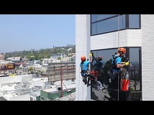 RayAccess high rise building maintenance and cleaning. This is LA series.