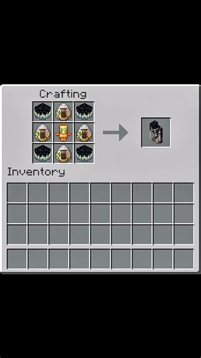 crafting skulk golem moment #minecraft #shorts #youtube