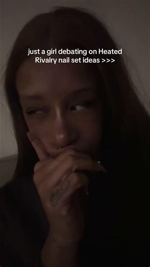 I may be obsessed #explore #heatedrivalry #hbomax #gelxnails #nails