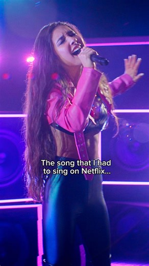 Haley Gosserand on Instagram: "My mom was fighting breast cancer while I was filming #BuildingTheBand 🎀 I wanted to dedicate a powerful song to her. It was the hardest time of my life behind the scenes — since my story didn’t air, I’ll be sharing it soon so you can get to know a little more about me💗 #netflix #breastcancer #singing #explore"