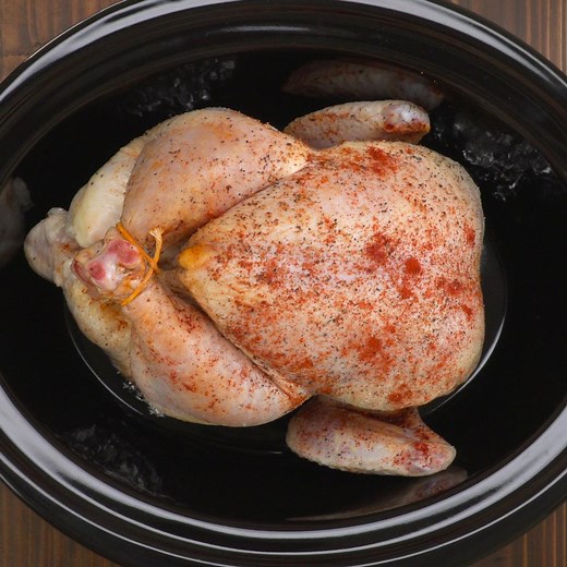 7.4M views · 24K reactions | Easy Crock Pot Chicken! Get the full...