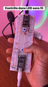 13K views · 58 reactions | Contrôle d’une LED avec le protocole de communication sans fil ESPNow #arduino #electronique #genie #technologie | Méchant Circuit | Facebook