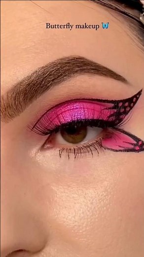 butterfly eyes #makeuptutorial #minimalmakeup#eyemakeup #beauty#eyeliner #makeuptips#bridalmakeup
