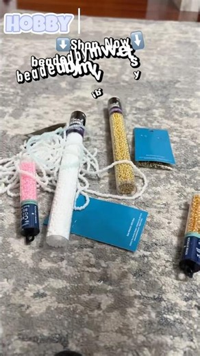 Hobby Lobby Bead Haul! #unboxing #haul #hobbylobby #asmr #beads #viral #fyp #shorts
