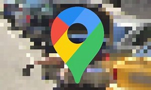 Google Maps: Person caught falling over in awkward position