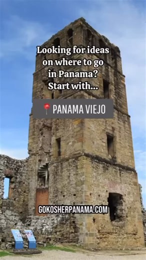 Step back in time at Panamá Viejo ️✨ Where ancient ruins, breathtaking views, and Panama’s rich story come alive.  For more ideas of what to do in Panama, check out our website: GoKosherPanama.com ✨ #PanamaViejo #ExplorePanama #GoKosherPanama #SitioArqueológicoPanamáViejo | Go Kosher Panama | Facebook