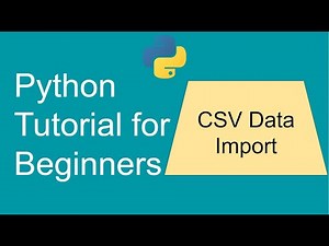 How to import CSV (comma Separate Value) file in python