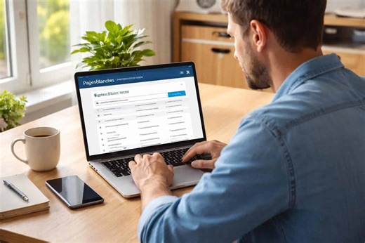 Utilisation de l'annuaire inversé sur PagesBlanches pour les particuliers