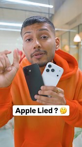 Apple Lied ? 🤔 #apple #iphone #appleevent #iphone17 #iphone17air #iphone17pro #iphone17promax #information #tech #instagram #reels | Tech Burner
