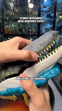 NEW Mosasaurus! Jurassic World Rebirth Ultimate Micro Adventure Playset #jurassicworld