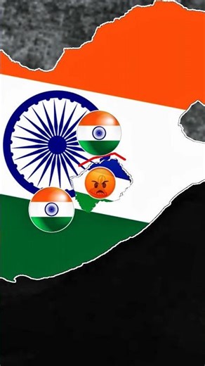 What If India Was in Africa? 🇮🇳🌍 Ultimate Map Twist! #mapanimation #shortsfeed #shorts #viralshorts