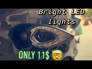 How to install LED signal lights on a Kawasaki Ninja 250r
