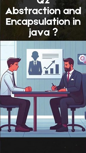 "Abstraction vs Encapsulation in Java | Key Differences Explained" #java #javaprogramming #javatuto