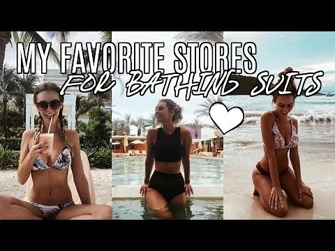 Best Stores For Bikinis & Bathing Suits ♡