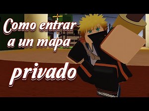 Tutorial Roblox: como entrar a un mapa privado en shindo life