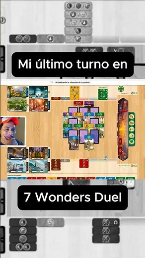 Humillante ¿CÓMO PUDE PERDER ASÍ? 😭 (7 Wonders Duel BGA) #bgaming #boardgames #juegodemesa