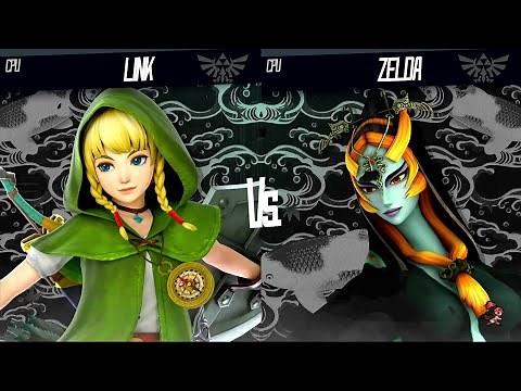Linkle vs Twilight Midna - Special Mega Smash Requested Battle