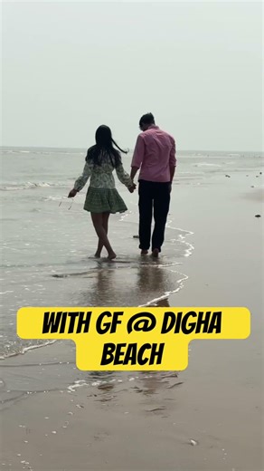 With Girlfriend at beach