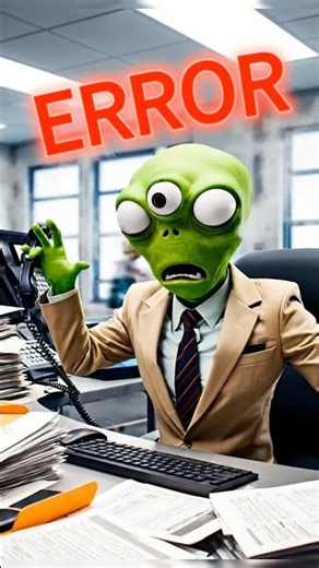 Aliens Tried Human Jobs… They Quit 😂👽 #scificomedy #comedyshorts #alien #shorts #scifiuniverse