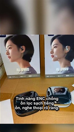 🎧 Tai Nghe WiWU W03 AI OWS – Dịch Thuật AI, Bluetooth 6.0
