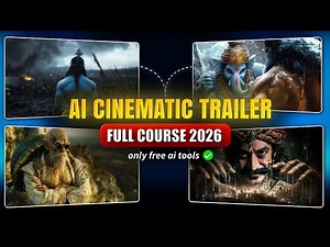 Easiest Way to Create Al Cinematic Film | FREE Masterclass 2026