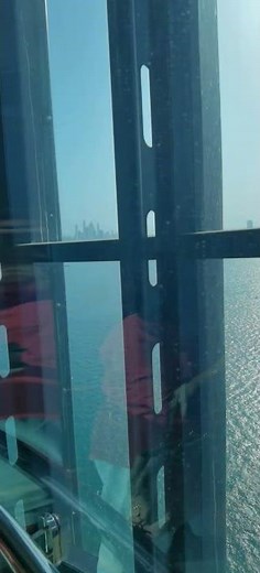Burj Al Arab Glass Elevator Ride to the Top – Stunning Views!
