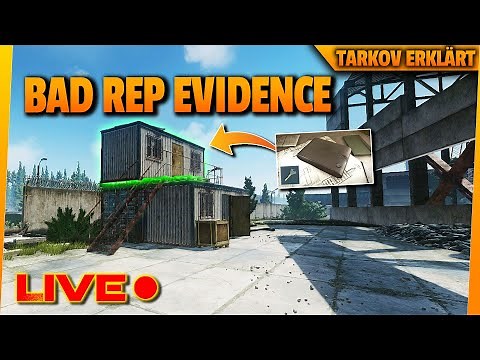 So geht: Bad Rep Evidence - Tarkov erklärt