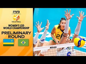 RWA vs. BRA - Full Match | Women's U20 Volleyball World Champs 2021