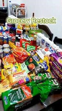Grocery Restock vlog #01 #groceryshopping #groceryhaul #groceryshoppingonabudget