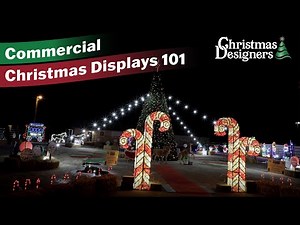 Commercial Christmas Displays 101: How to Maximize Reach, Dwell Time, and ROI