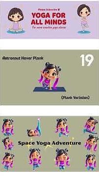 Yoga Adventure in Space for Kids | Cosmic Fun & Stretch Time