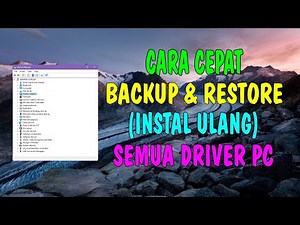 How to Quickly Backup and Restore (Reinstall) All Your Laptop or PC Drivers