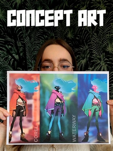 🎯 Mission: Don’t fall in love with the art direction. 😍 Chance of success: Impossible. We’ve always wanted to create an adventure set in a colorful universe. From the very first concept art to our latest trailer, our game—made by an independent French studio—has always been about delivering a bold, vibrant experience. From its environments to its characters… and even its enemies, Fading Echo invites you to explore a world bursting with color! 🎨 #FadingEcho #gaming #gamedev #indiegames #concep