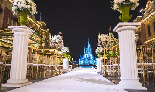 Video: Disney Wedding After Party at Magic Kingdom Goes Viral | Chip and Company