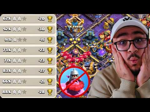 This TOXIC Anti-Thrower TH18 Ranked Base Forces 2-Stars (Clash of Clans)