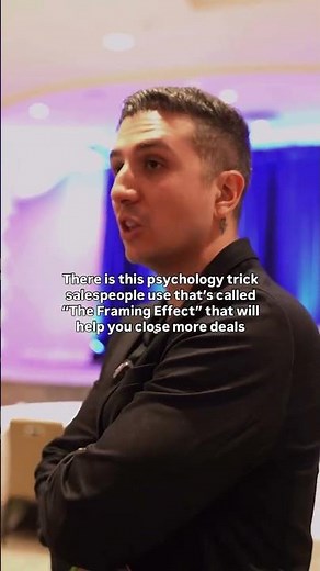 Here’s how to use psychology to increase your sales: Use “The Framing Effect”